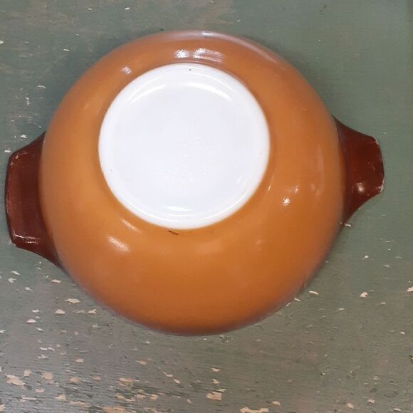 Vintage Pyrex Cinderella Mixing Nesting Bowl #442 Old Orchard Pattern 1.5QT - Picture 3 of 9